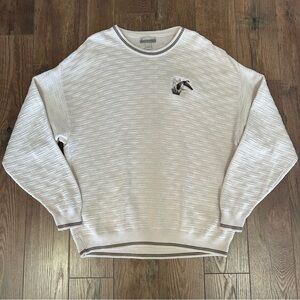 Vintage Fieldmaster 100% Cotton Duck Sweater Cream 2X-Large